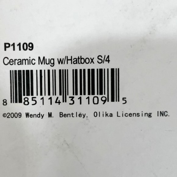 Tii Spring Luncheon Birds Butterfly Set of 4 Mugs Dessert Plates Brunch Boxed - Picture 12 of 14